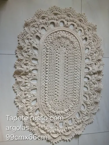 Tapete Russo em crochê