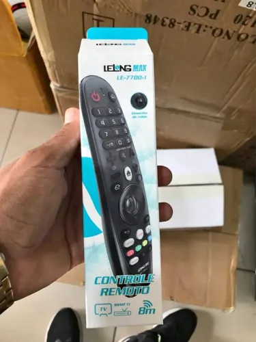 Controle Remoto Compatível Smart TV LG Magic Remote com Comando de Voz e Mouse