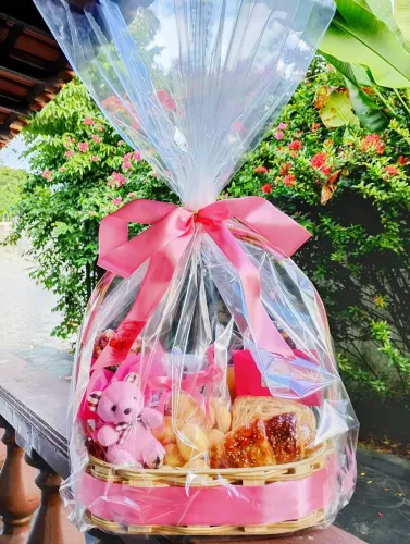 Presente de Aniversário com Afeto e Sabor - Cesta de Café da Manhã