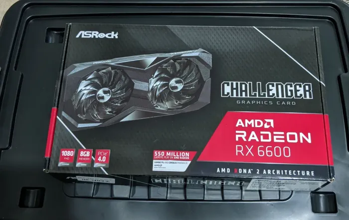 Radeon rx 6600 Asrock Challenger