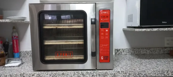 Forno GPanis FCVL-35 - GranChef - Convecção com Lastro e com vapor novíssimo
