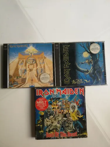 Cds duplos Iron Maiden importados