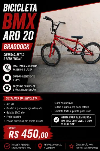 Bicicleta aro 20