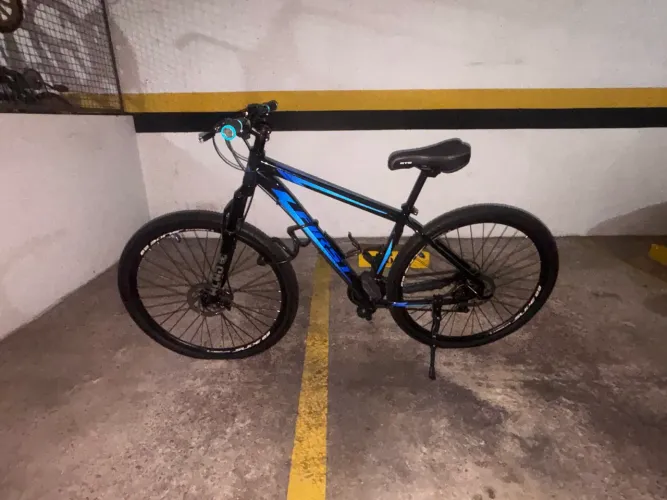 Bicicleta aro 29 + acessórios (descrição)