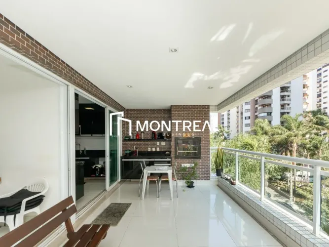 APARTAMENTO A VENDA NO JARDIM ANÁLIA FRANCO, 3 SUÍTES. 3 VAGAS DE GARAGEM.