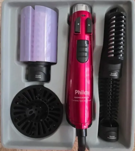 Escova rotativa Philco 4 em 1