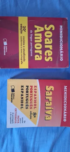 Dicionário em português + Dicionário em espanhol