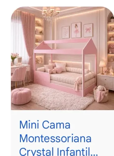 Cama infantil montessoriana
