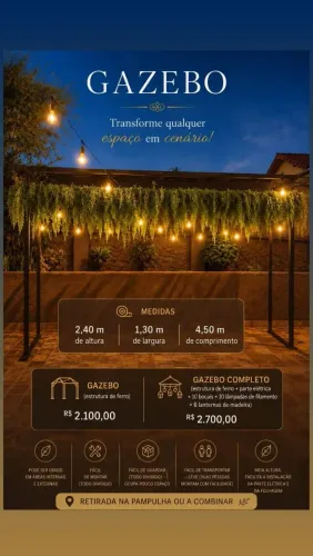 Gazebo completo