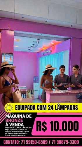 Máquina de Bronzeamento