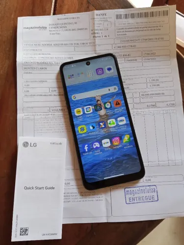 CELULAR SMART LG K52 64 GB COM NOTA FISCAL