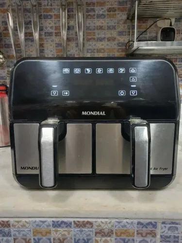 AIR FRYER MONDIAL DIGITAL DUPLO CESTO!