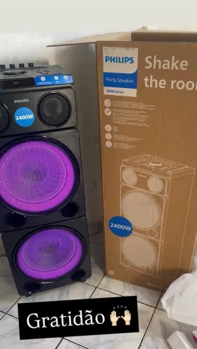 Caixa de Som Philips 2400w