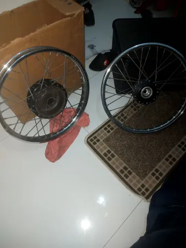 Rodas da Crypton 115 Yamaha 