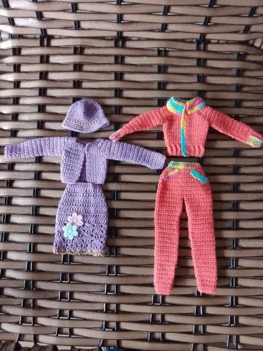 Boneca Barbie roupas de inverno