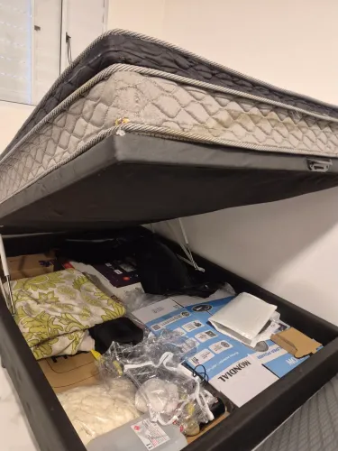 CAMA BOX CASAL BAU