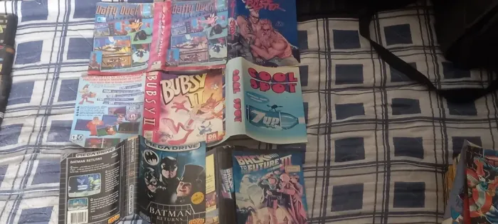 Jogos de Mega Drive.