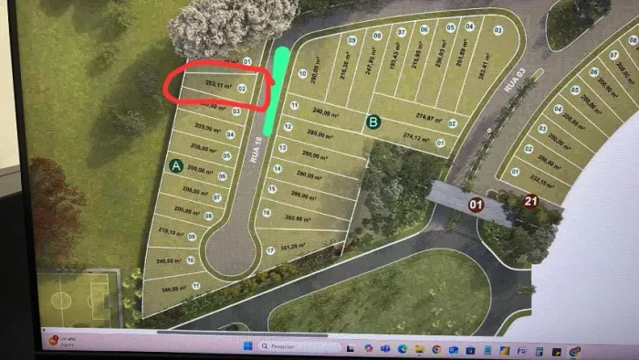 Lote Particular no Teriva Lago dos Ipês - Unidade QAL02 (Quadra A) com 202m²