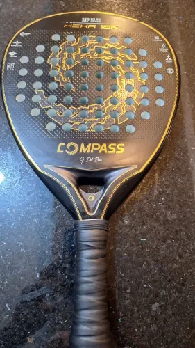Raquete de padel Compass Hexa 12k