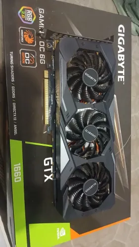 Placa de Vídeo GTX 1660 GIGABYTE 6G