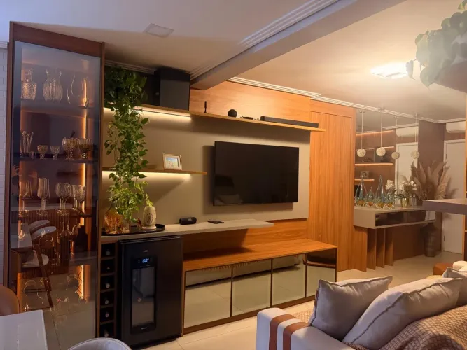 Apartamento Finamente Mobiliado para Locação - 82 m² | 2 Dormitórios | 2 Vagas