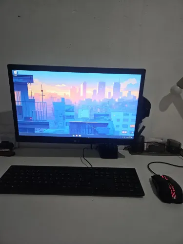 PC GAMER RTX3060 TI + monitor, teclado e um microfone!