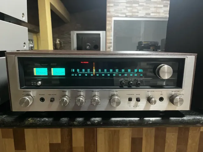 Receiver Sansui 5050 - Impecável e Revisado!!!