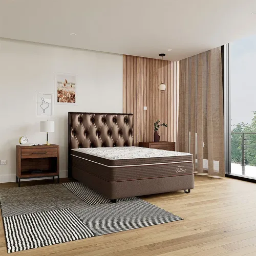 Kit cama de casal ortobom Bellona