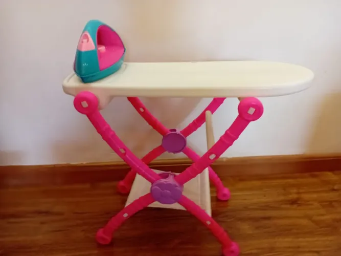 Tábua de passar roupa ROSA infantil