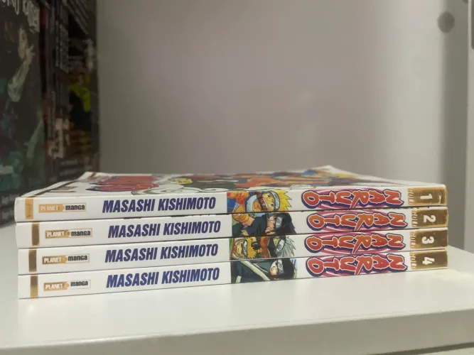 Manga Naruto Gold volumes 1-4