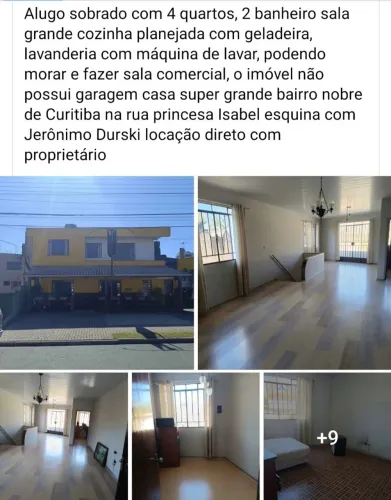 Alugo casa parte de cima na rua princesa isabel