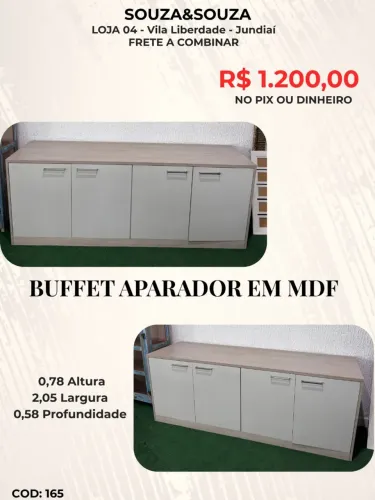 Buffet Aparador em MDF