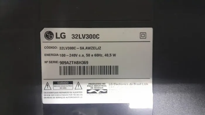 Tv LG LED 32lv300c 