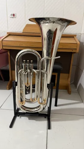 TUBA WERIL 3 PISTOS SIB NIQUELADA 