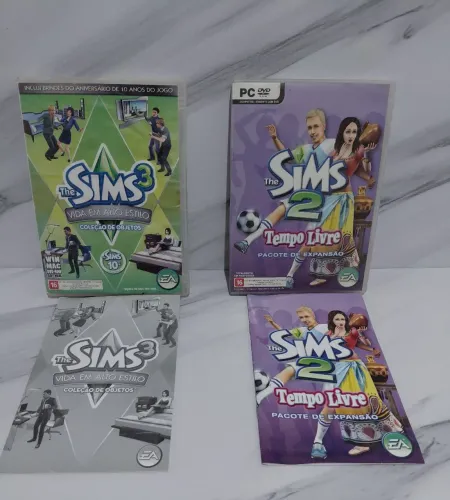 Jogo The Sims 2 e 3  Pc