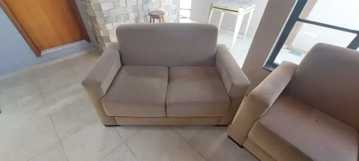 Jogo de sofá de 2 lugares