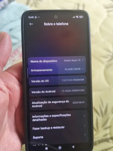 Note 13 8gb 256