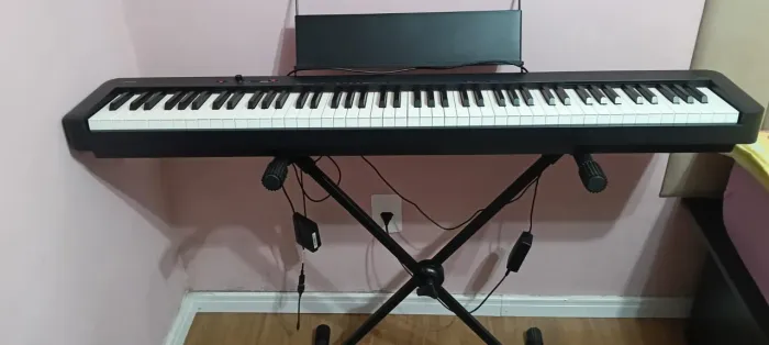 Piano Digital Casio Sdp-110bk 88 Teclas Com Suporte E Pedal (Usado)