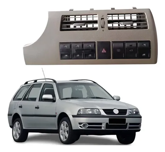 Moldura Difusor Central Comandos Vw Parati Gol G3 2000 2005