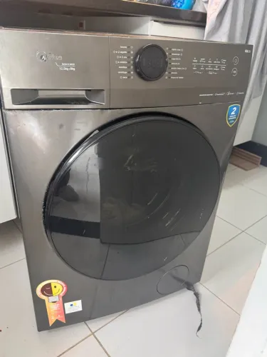 Lava e seca midea funcionando com defeito