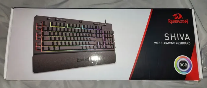 Teclado Redragon Shiva RGB ABNT2 - K512RGB V2