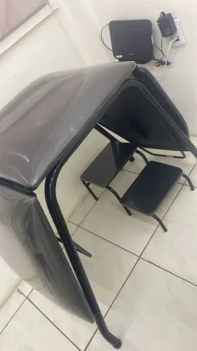 Maca profissional com escada auxiliar 
