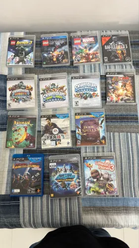 Jogos de PS3 novos e completos