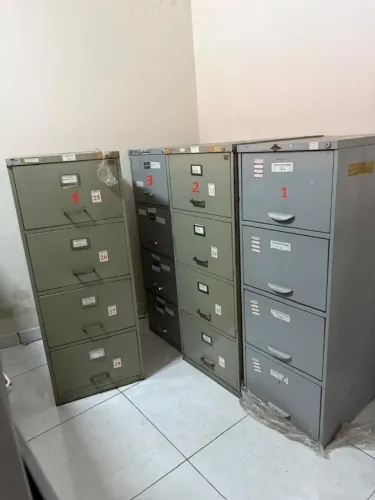 Gaveteiro de Aço 4 Gavetas - Várias Unidades Disponíveis