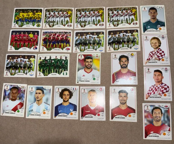 Figurinhas Da Copa de 2018 - Panini
