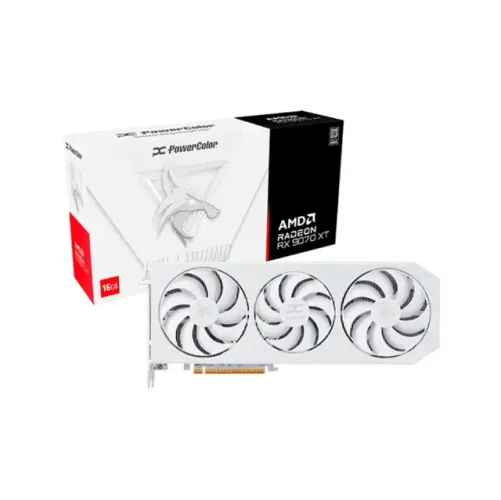 RX 9070 XT PowerColor Hellhound Spectral White