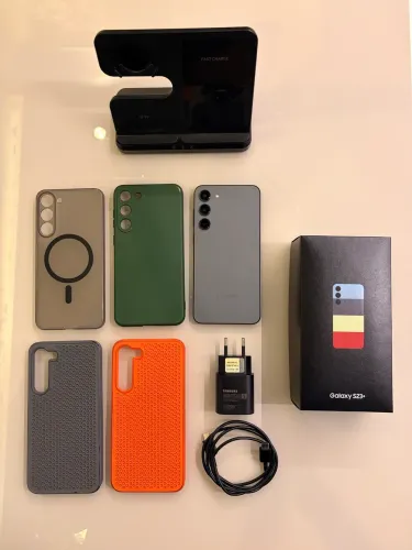 Galaxy S23 plus + Base carregadora wireless