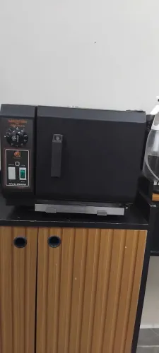 Aquecedor de toalhas para barbearia analógico
