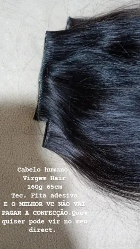 Cabelo Humano (Mega Hair)