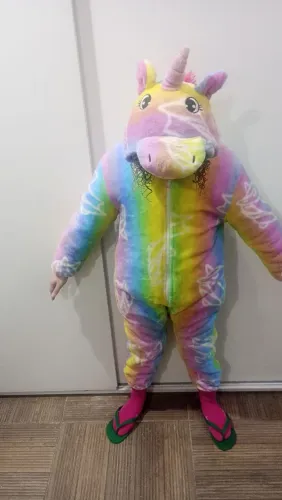 Pijama macacão Unicórnio T 8/9/10